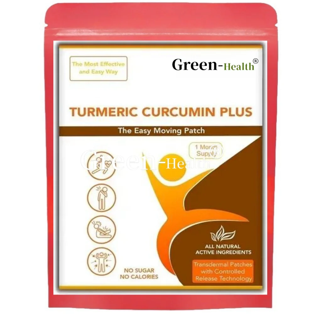 

Turmeric Curcumin Transdermal Patches 30 Patches One Month Supply– USA Made