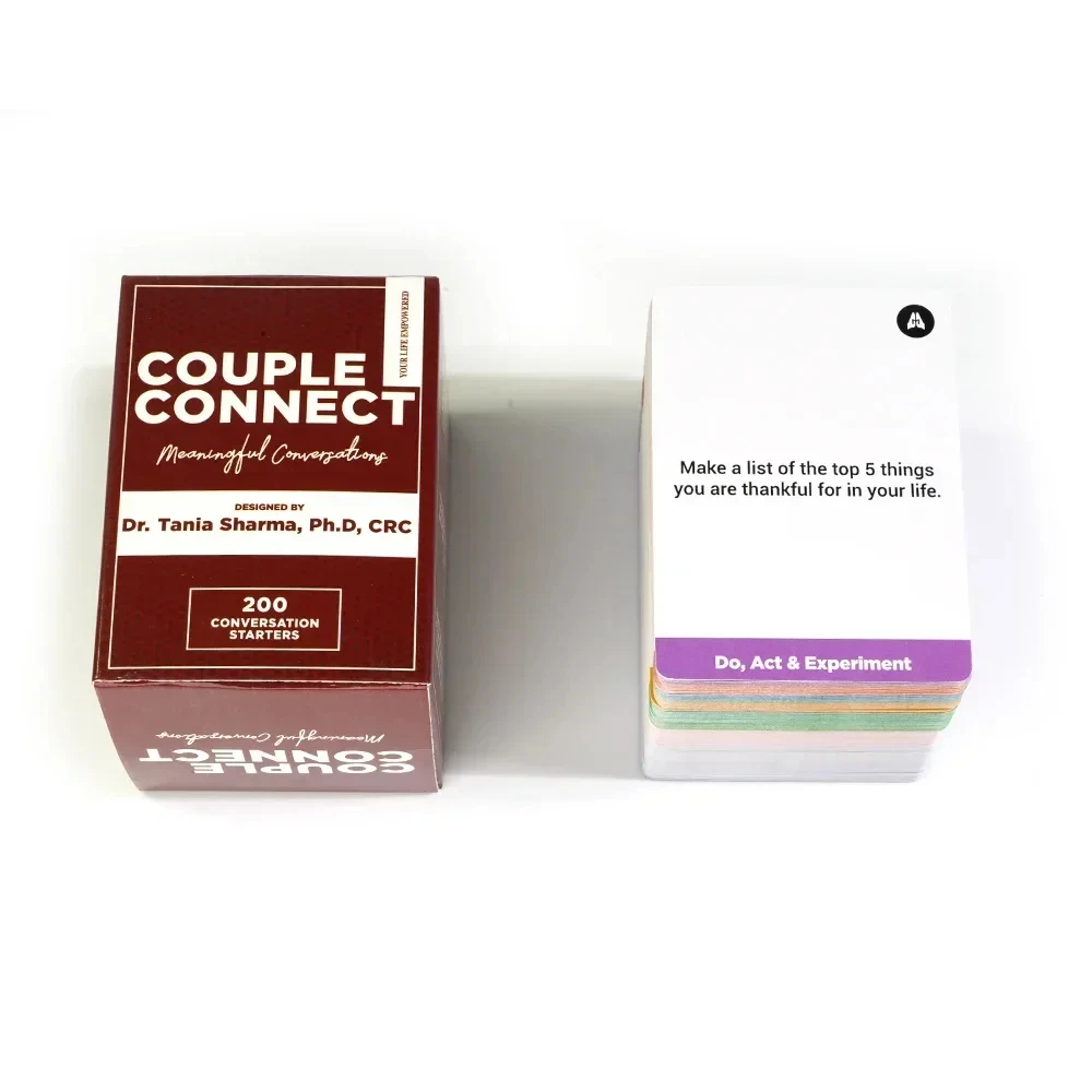 New Arrival Fun Card Games for Couples for Date Night | Marriage Deeper Relationship Connection - 200 Topics Conversation