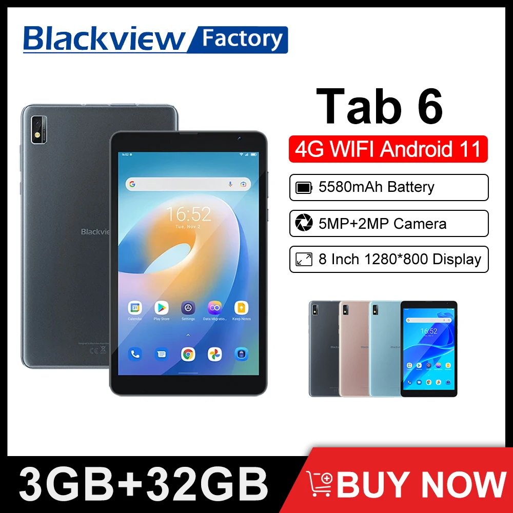 مراجعة شاملة للجهاز اللوحي Blackview Tab 6 بذاكرة 32 جيجابايت: الأفضل في فئته لعام 2025
