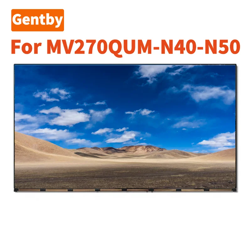 Original MV270QUM-N40 MV270QUM-N50 UHD 4K 27-Inch IPS For MV270QUM N40 MV270QUM N50 eDP 30 Pins LCD Display 3840×2160