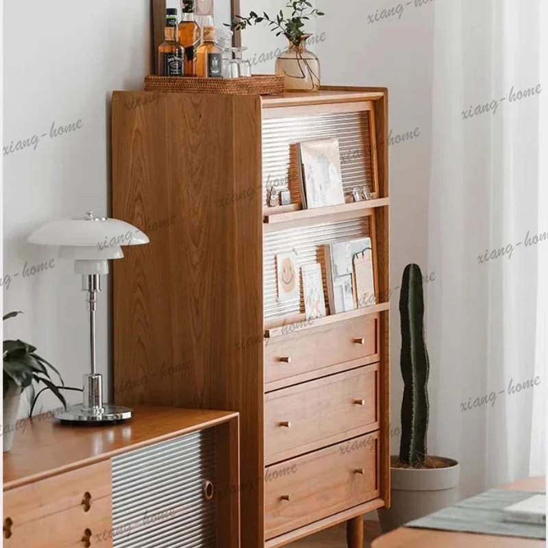 Wine Wood Living Room Cabinet Clothes Brown Modern Hotel Curio Cheap Organizer Cabinets