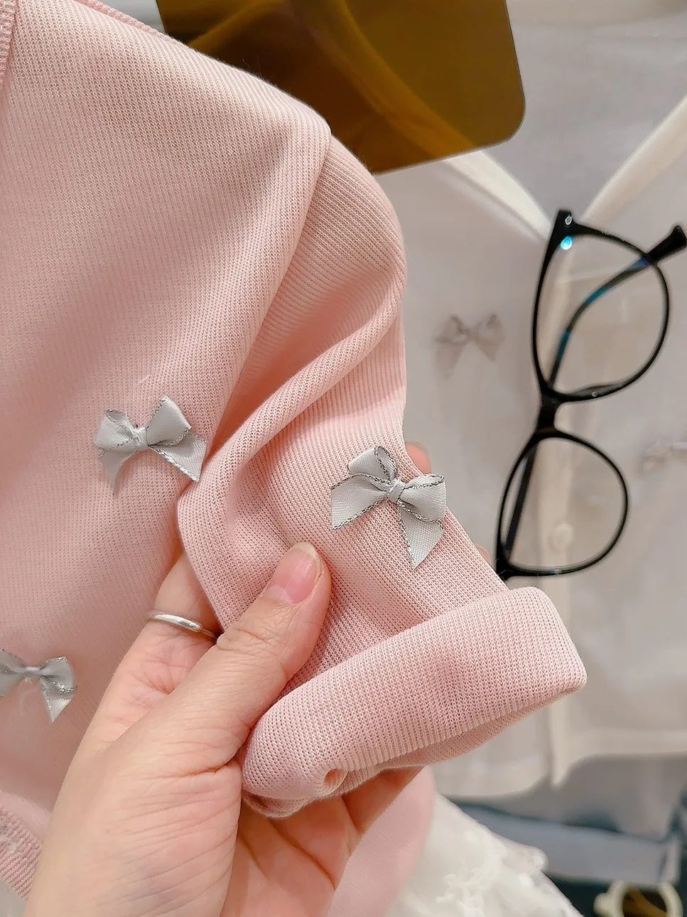 سترة كارديجان رقيقة مفتوحة للفتيات بتصميم عصري كوري جديد للصيف، ملابس خارجية خفيفة وأنيقة للأطفال