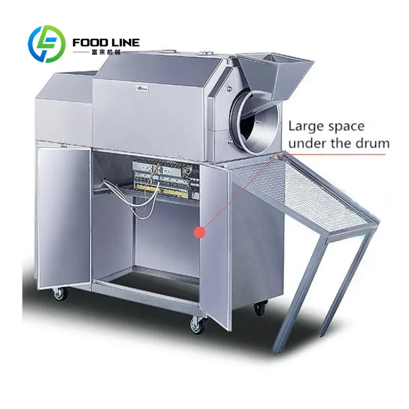 Customized size Gas heating Automatic nuts Peanut almond granules Coffee roaster Roaster
