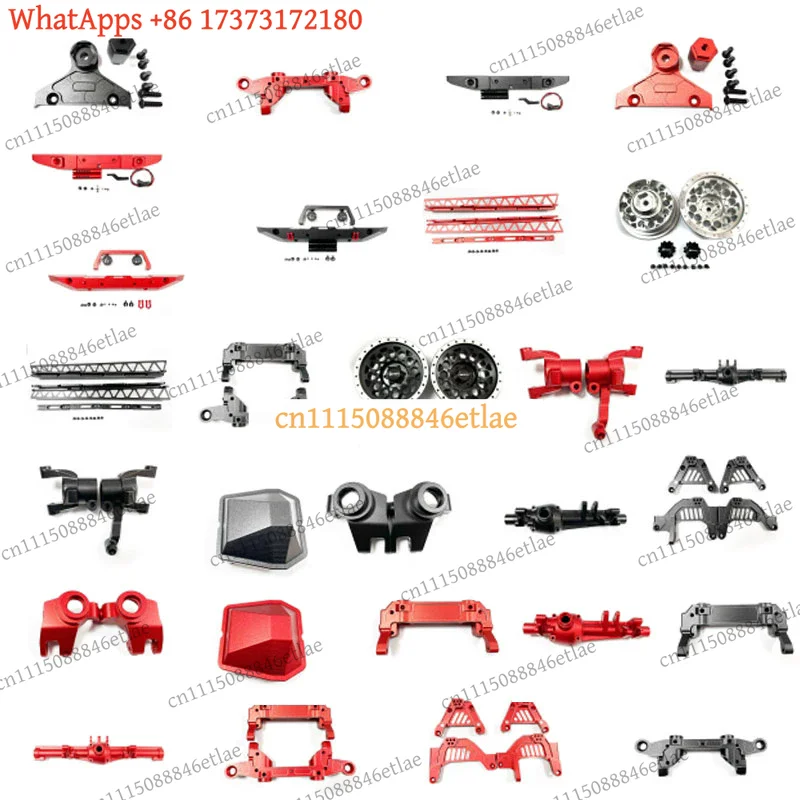 1/6 RC Car Accessories Aluminum Alloy Steering C-Seat Anti-Collision Hub Bracket Shock Absorber Auto Parts