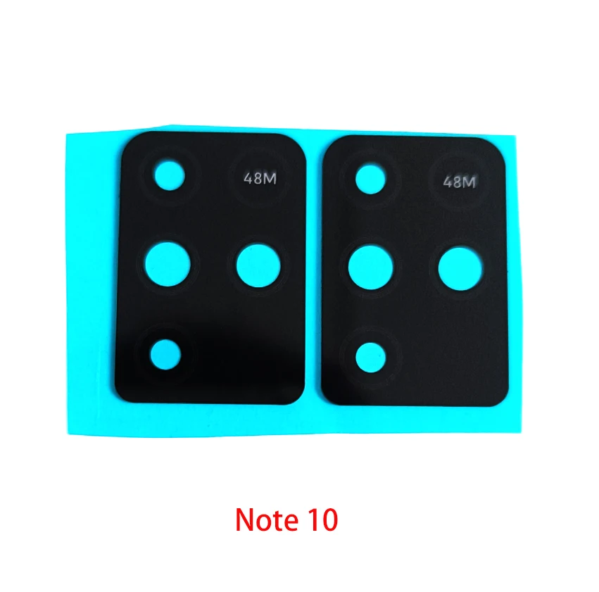 50Pcs Rear Back Main Camera Glass Lens Sticker For Infinix Note 7 8 8i Hot 7 8 9 Pro Hot 10 Zero 8 X Spark 5 S5 Lite