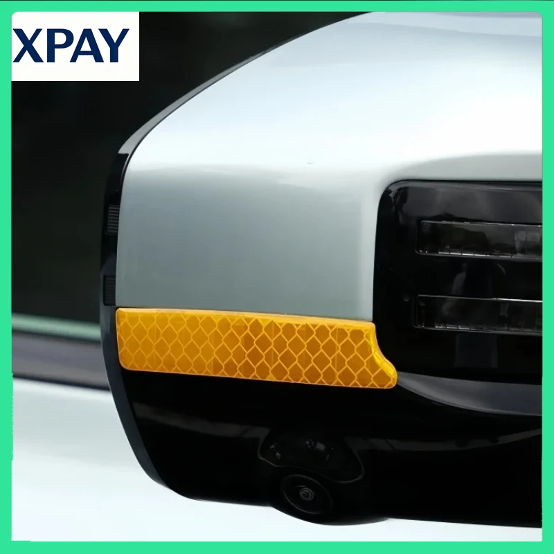 

New Rearview Mirror Anti-collision Strips for BYD Leopard 3 Titanium 3 Reversing Mirror Reflective Stickers Exterio Accessories