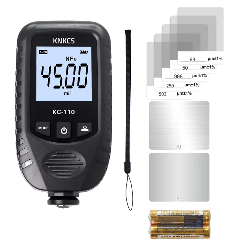 

M11K-For Used Car Body Paint Thickness Gauge-Automotive Paint Meter For Iron/Aluminum Zinc Filling Testers With 0.001 Mil-Resolu