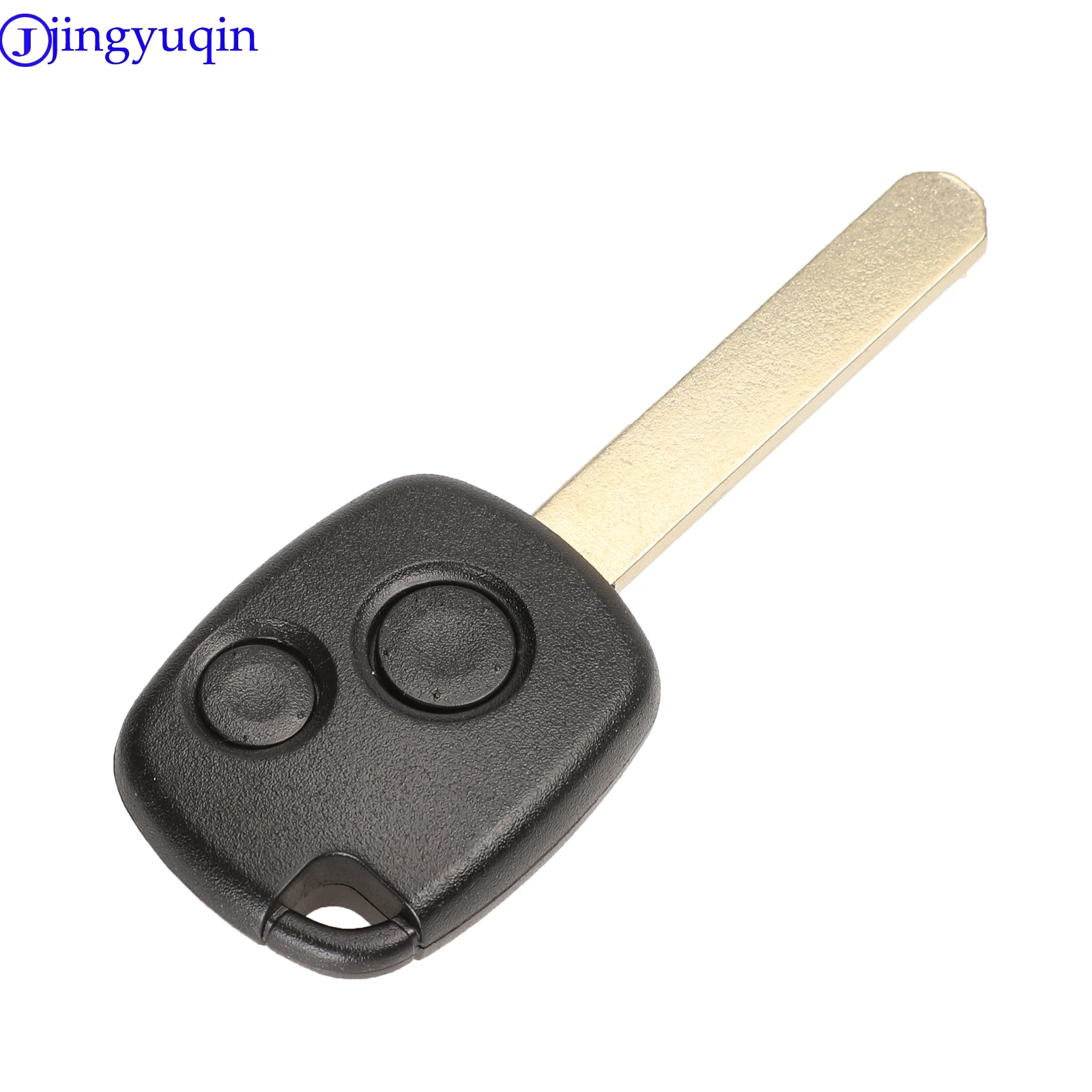 jingyuqin 1 Buttons Remote Blank Car Key Shell Case Cover Fob For Honda Odyssey Uncut Blade