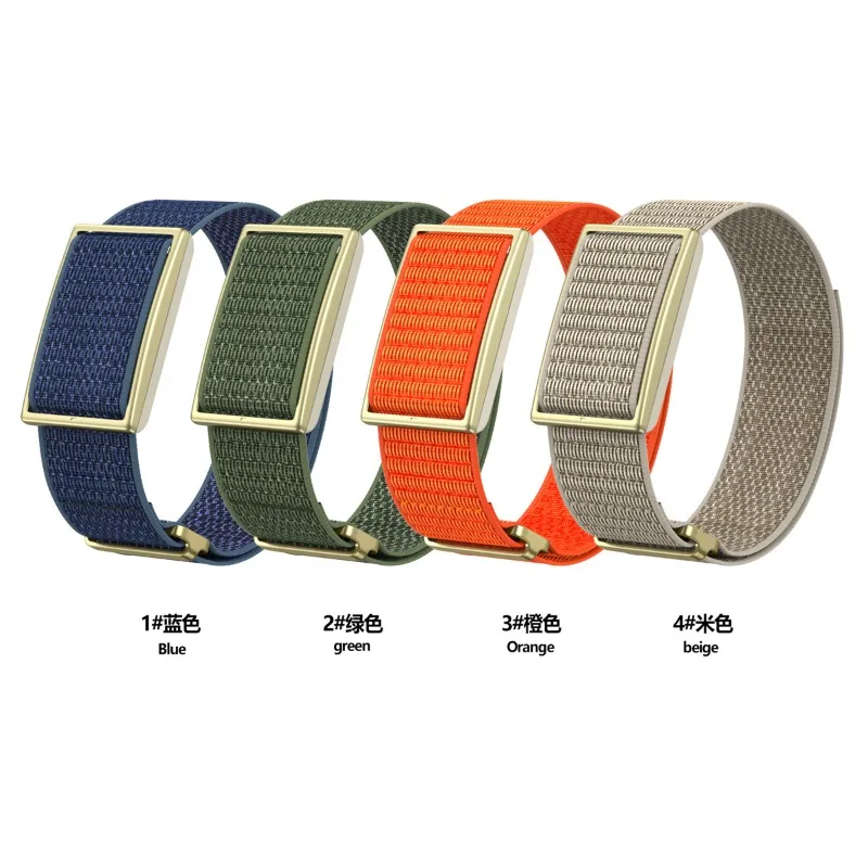 New Nylon Sport Band 22mm Adjustable Fitness Tracker Strap Loop Design Breathable Band for Polar Loop