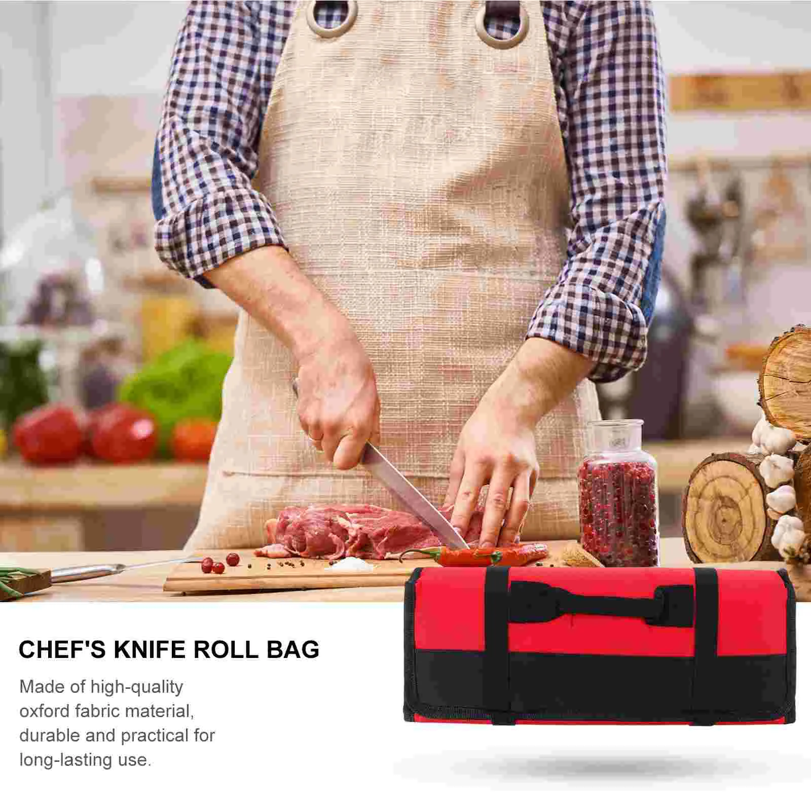 Toolkit Knife Bag Travel Rucksack Organizer Oxford Cloth Chef Knives Carrying Case