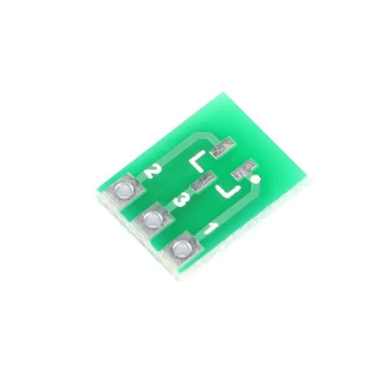 10/50pcs SOT23 SOT23-3 Turn SIP3 Double-Side SMD Turn To DIP SIP3 Adapter Converter Plate SOT SIP IC Socket PCB Board