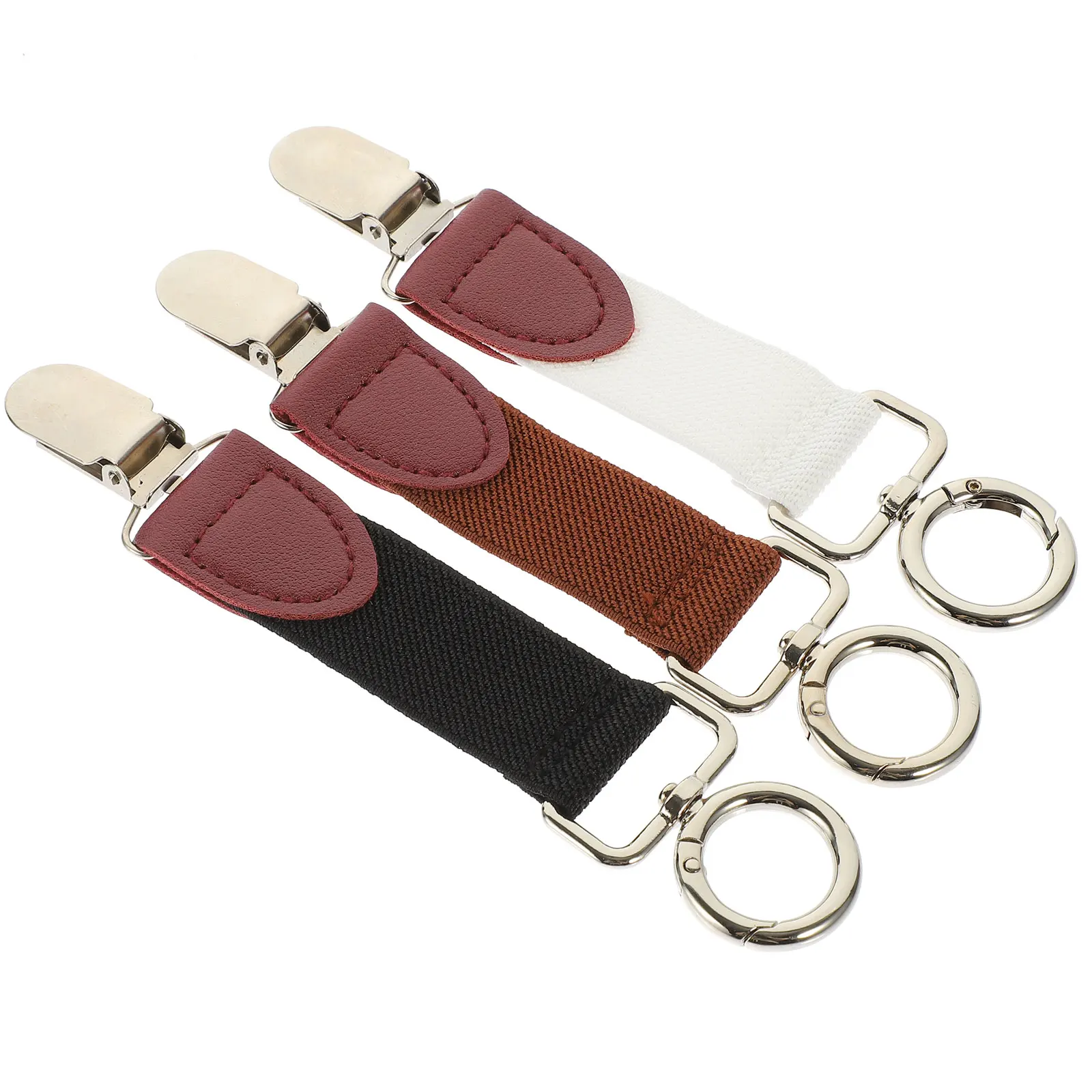 

3 pcs Outdoor Travel Elastic Holder For Purse Lightweight Portable Women Clips For Handbags Travel Accessories Hat