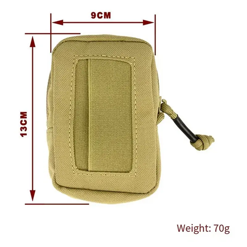 GTBL 2X Disposable Glove Pouch Overlapping Elastic Flap Zipper Closure EMT Latex Glove Pouch IFAK Organizer Accesories B