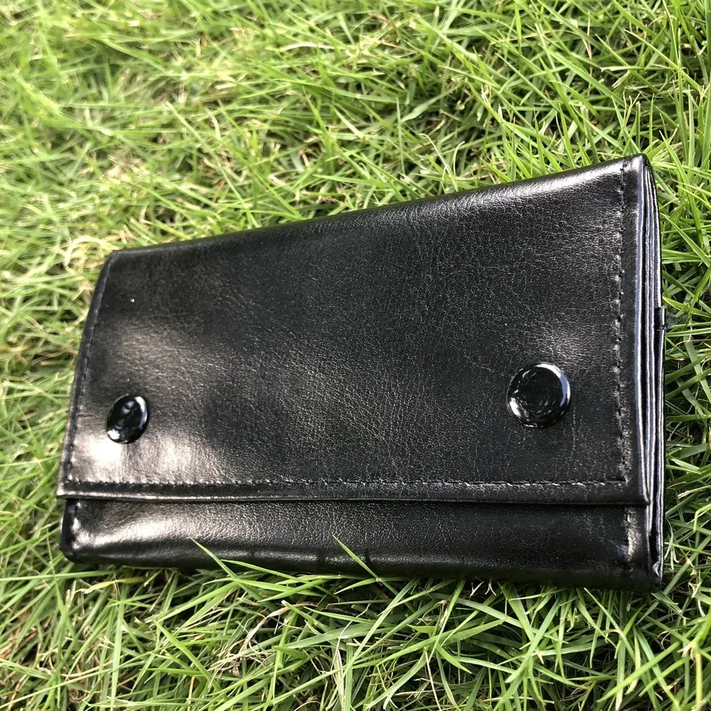 Portable Leather Tobacco Pouch Bag Tobacco Herb Bag Pouch Case Wallet Bag Smoking Pipe Cigarette Rolling Papers Storage