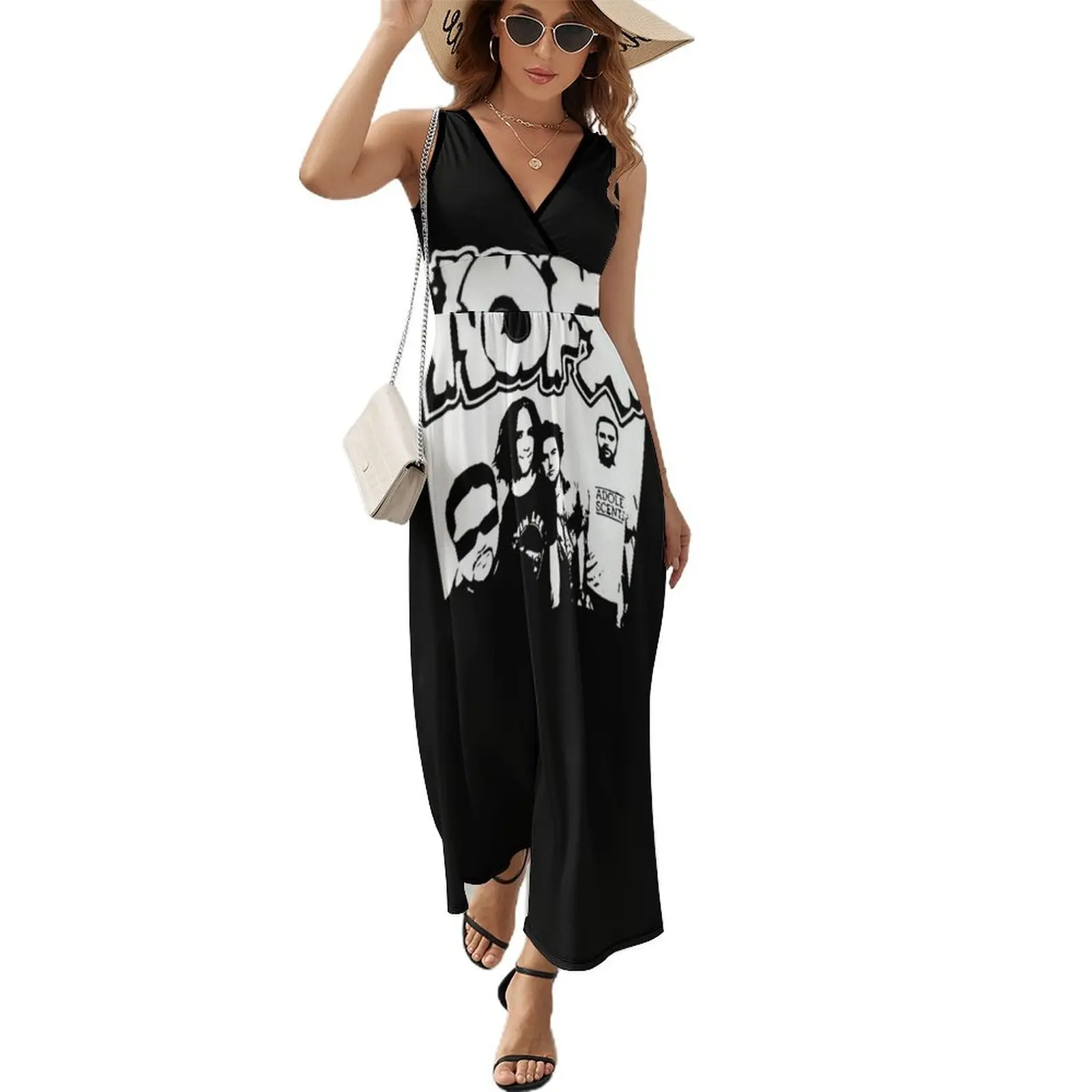 Nofx punk band logo Sleeveless Dress luxury evening dresses for women 2024 dresses ladies 2024 summer