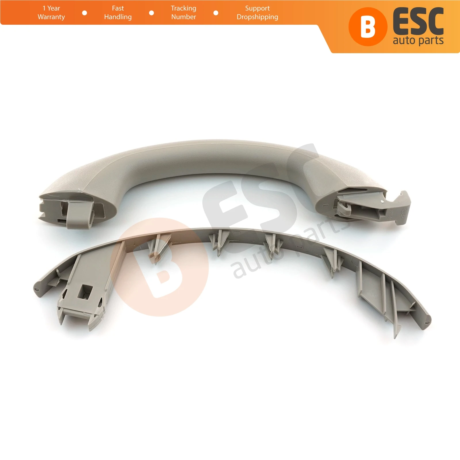 

ESC Auto Parts EDP775 Sliding Door Upper Grab Handle Right 8200497434 for Renault Kangoo MK2 Fast Shipment Ship From Turkey