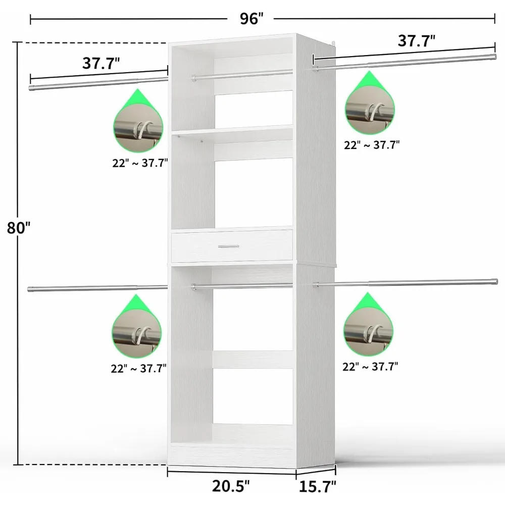 Thumbnail 3 - #20 Latest Modular Closet Systems Offers