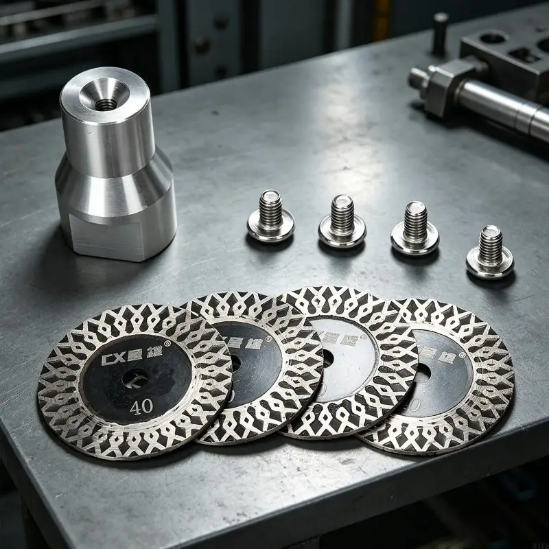 

Professional 5Piece Stone Cutting Wheel With M14X2.0 Shanks Cutting Wheel For 125MM Angles Grinders Dry Cutting M4YD