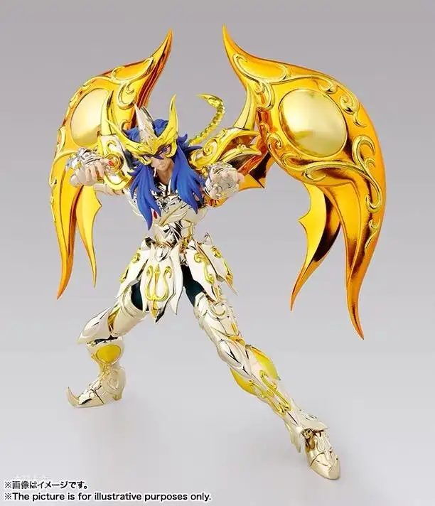 FSTSY005 Japanese Saint Seiya Golden Saint Scorpio Milo Anime Action Figure Doll Cartoon Statue Portrait