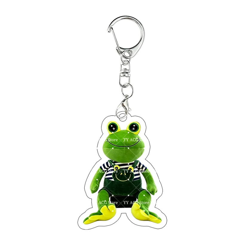 Game Team Spirit Frog Coach Character Acrylic Keychain CS2 Cosplay Prop Decoration Exquisite Student Keyring Birthday Gift