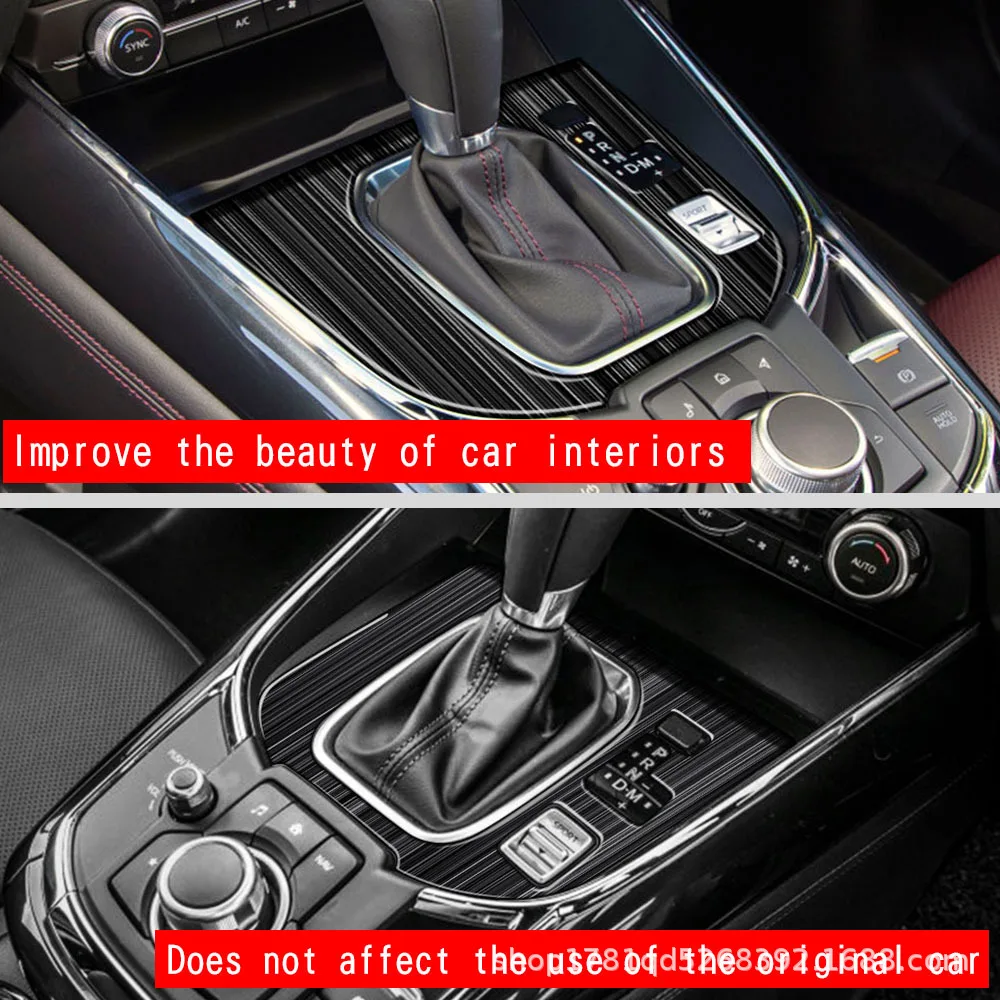 LHD Gear Shift Panel Frame Cover Trim Interieur past voor Mazda CX-60
