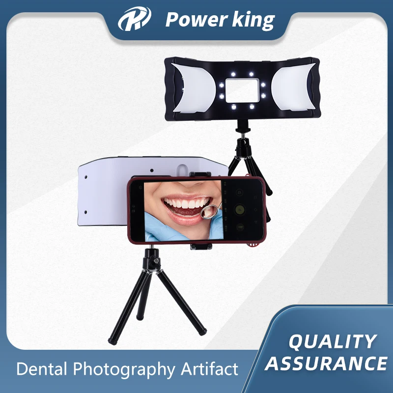 Dental Oral Fill Light Photography Equipment Holder Mobile Phone Flashlight Photo Lamp for Dentist Treatment Macro Intraoral