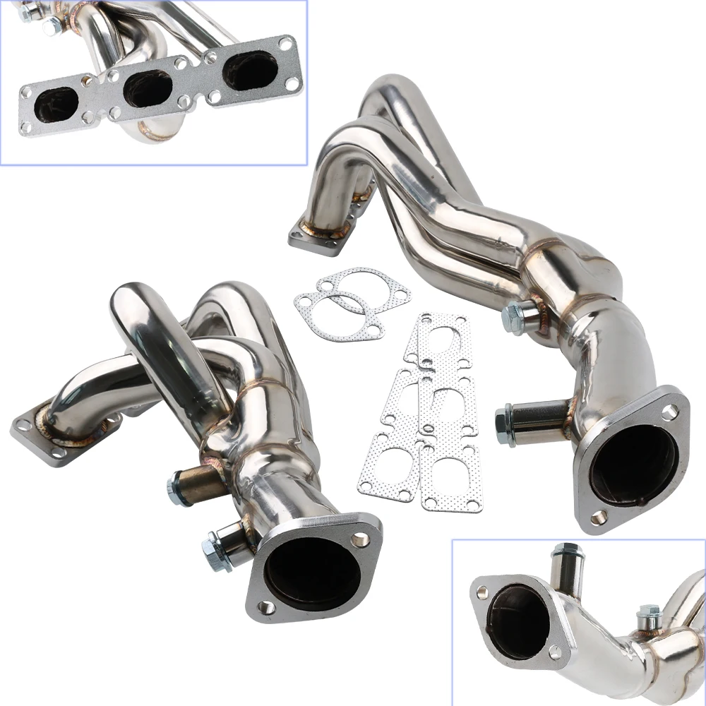 Stainless Steel Exhaust Manifold Header for BMW E46 1998-2006 323i 328i Z3-528I/M54 E93 e94