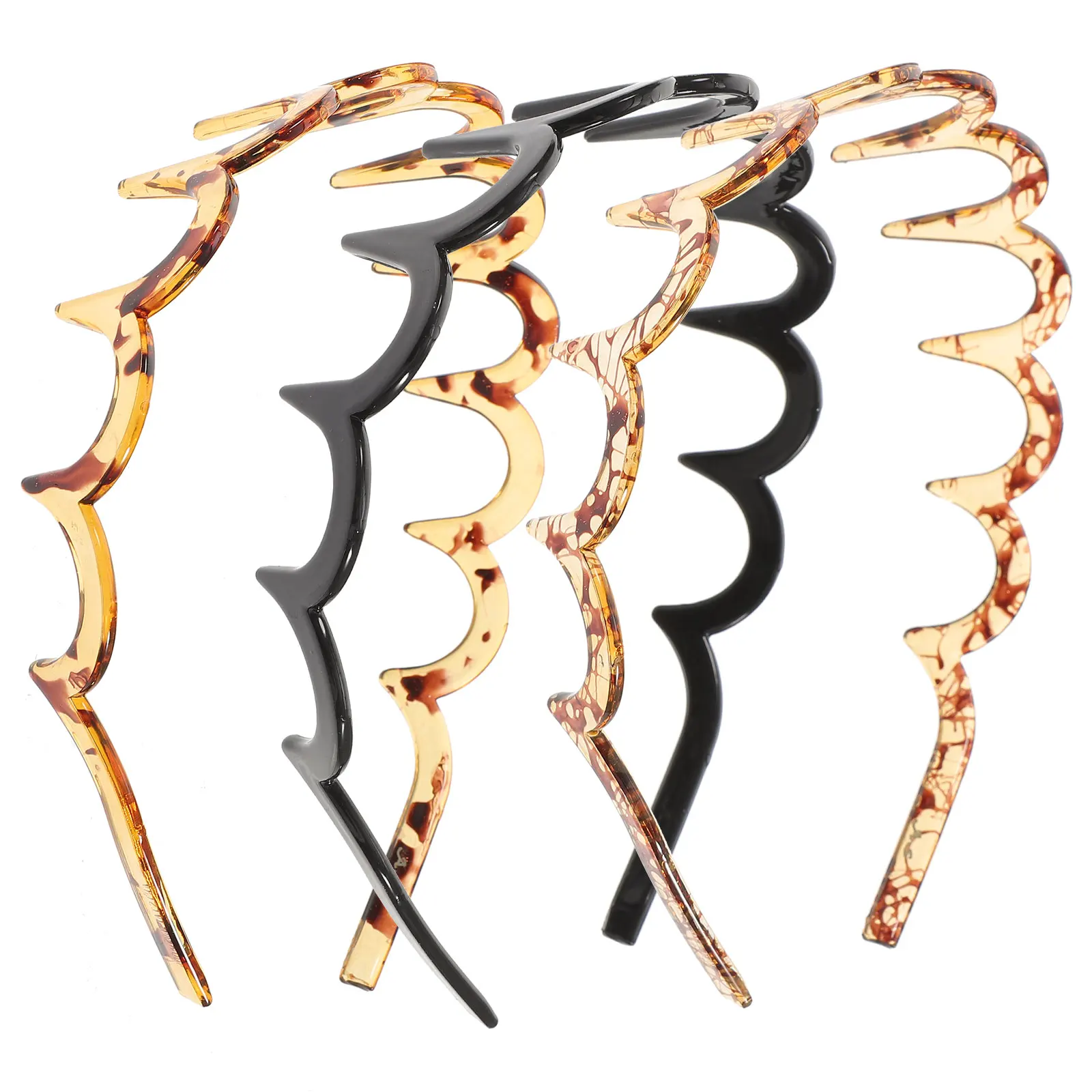 

3 Pcs Girl Hair Accessories Hoop Headbands for Women Hairbands Antlers Teeth Comb Christmas Man