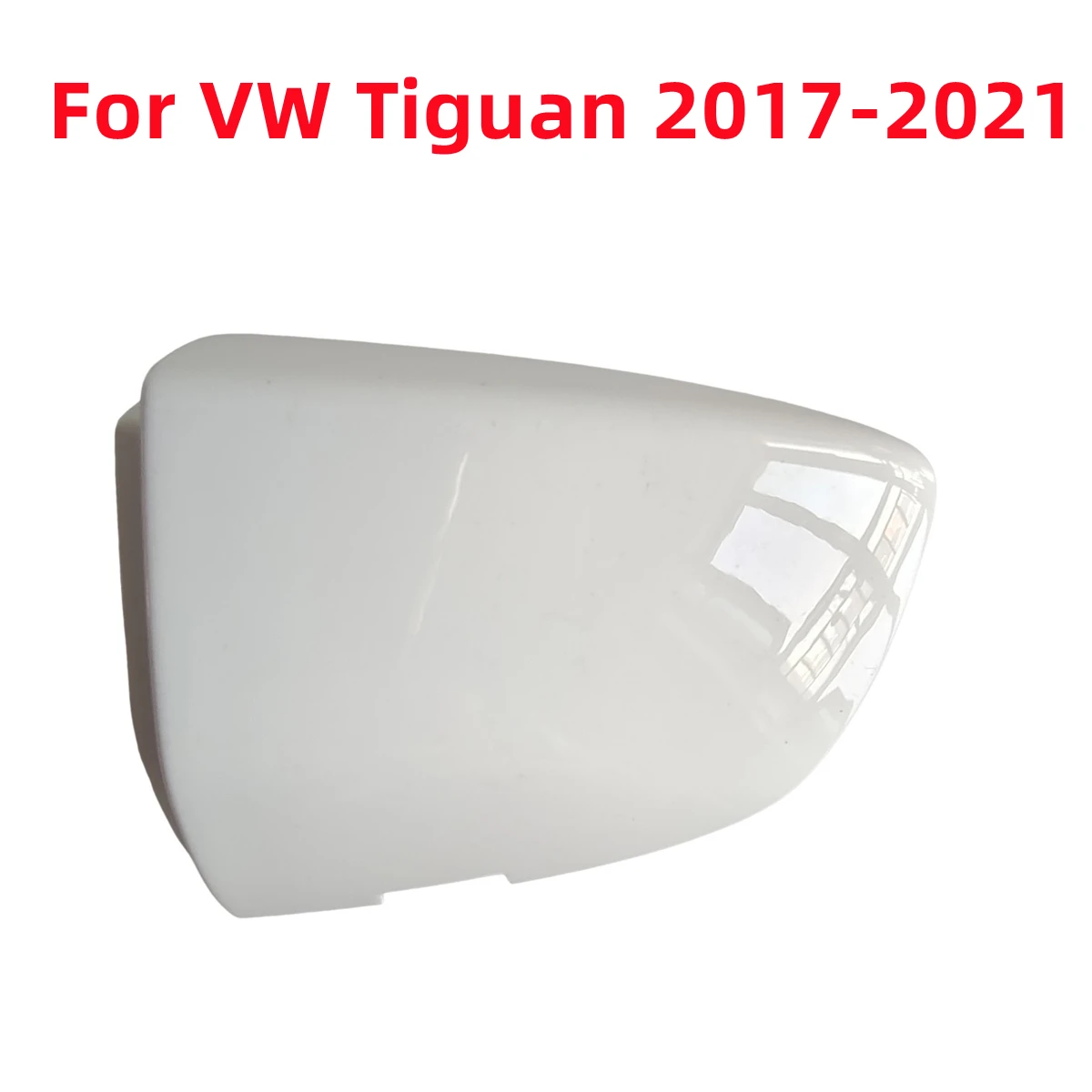 

White Front Left Driver Side Door Handle Lock Cylinder Cap Key Cover For VW Tiguan AD MK2 Passat B8 R-Line 2017-2021 5NG837879A