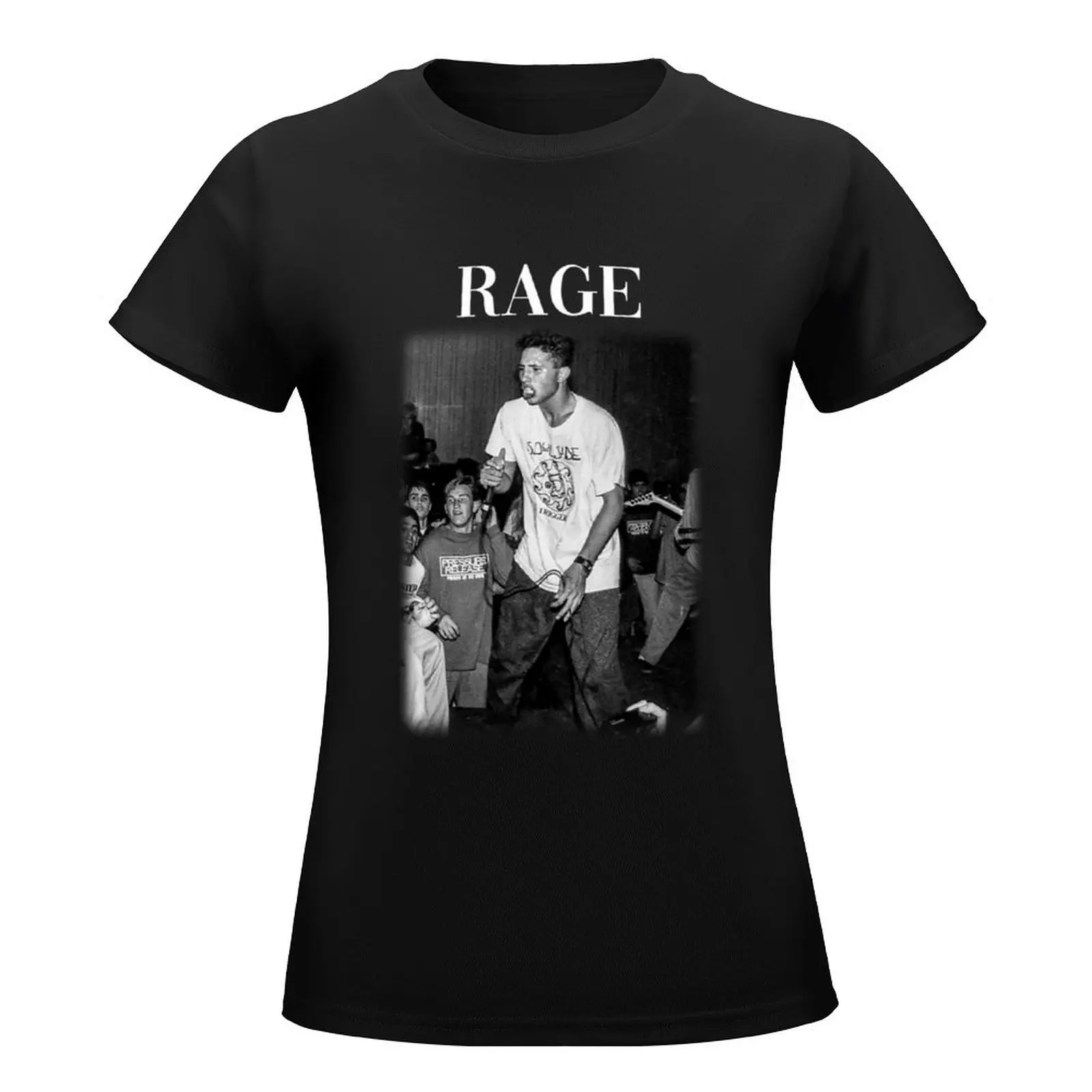 Rapper Rage T-Shirt sports fans sublime plus size t shirts for Women loose fit