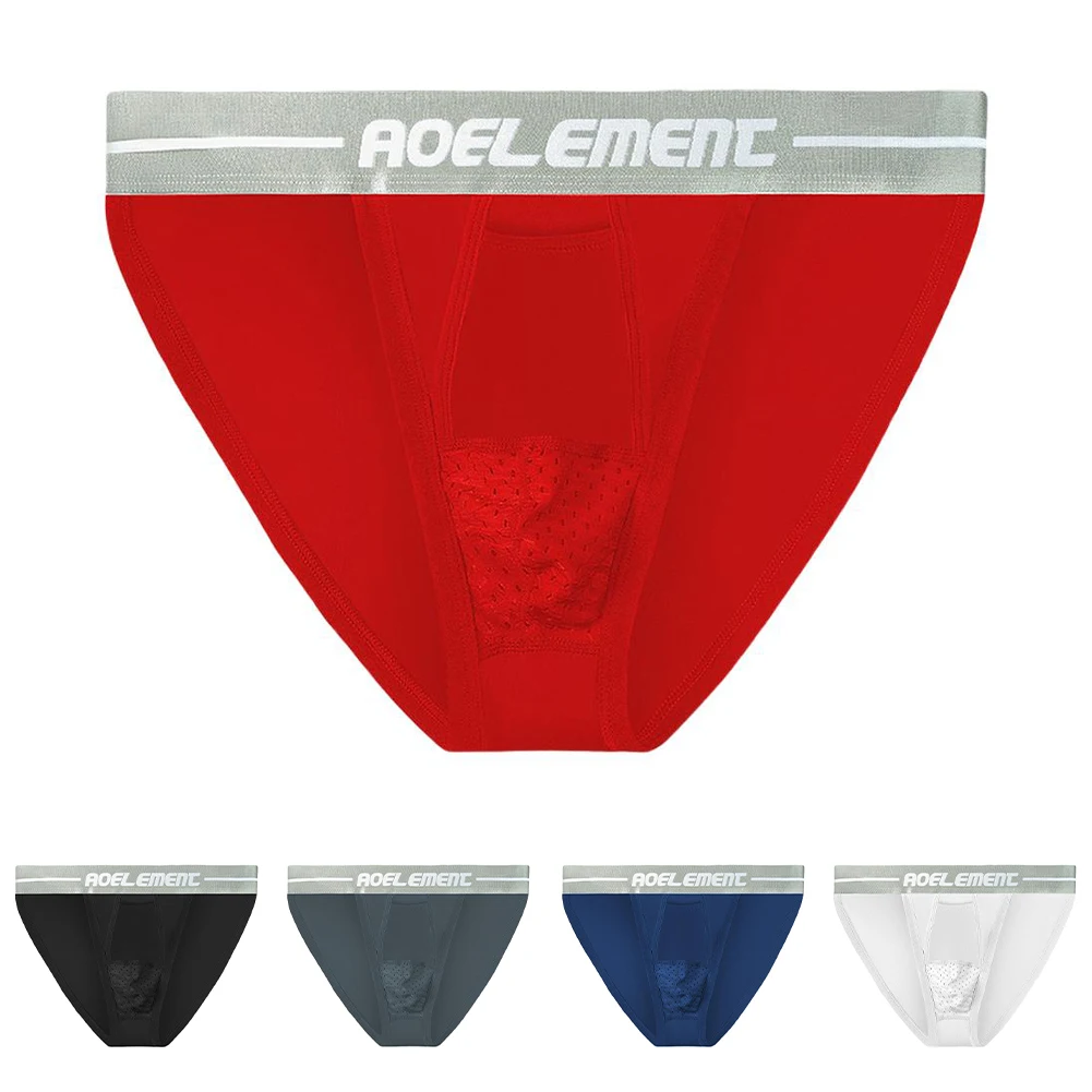 Men Low Waist Lingerie Thin Sexy Panties Pouch Low Underwear For Hot Man Breathable Underpants Quick Dry Briefs Stretch Trunks - Image 5