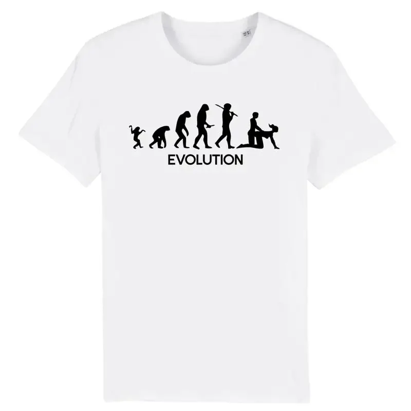 T-shirt Evolution, vêtements vintage
