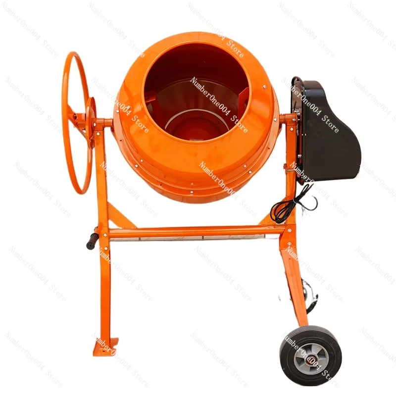 70L Small Horizontal Vertical Electric Concrete Mortar Cement Feed Mixer Drum Type Electric Mixer