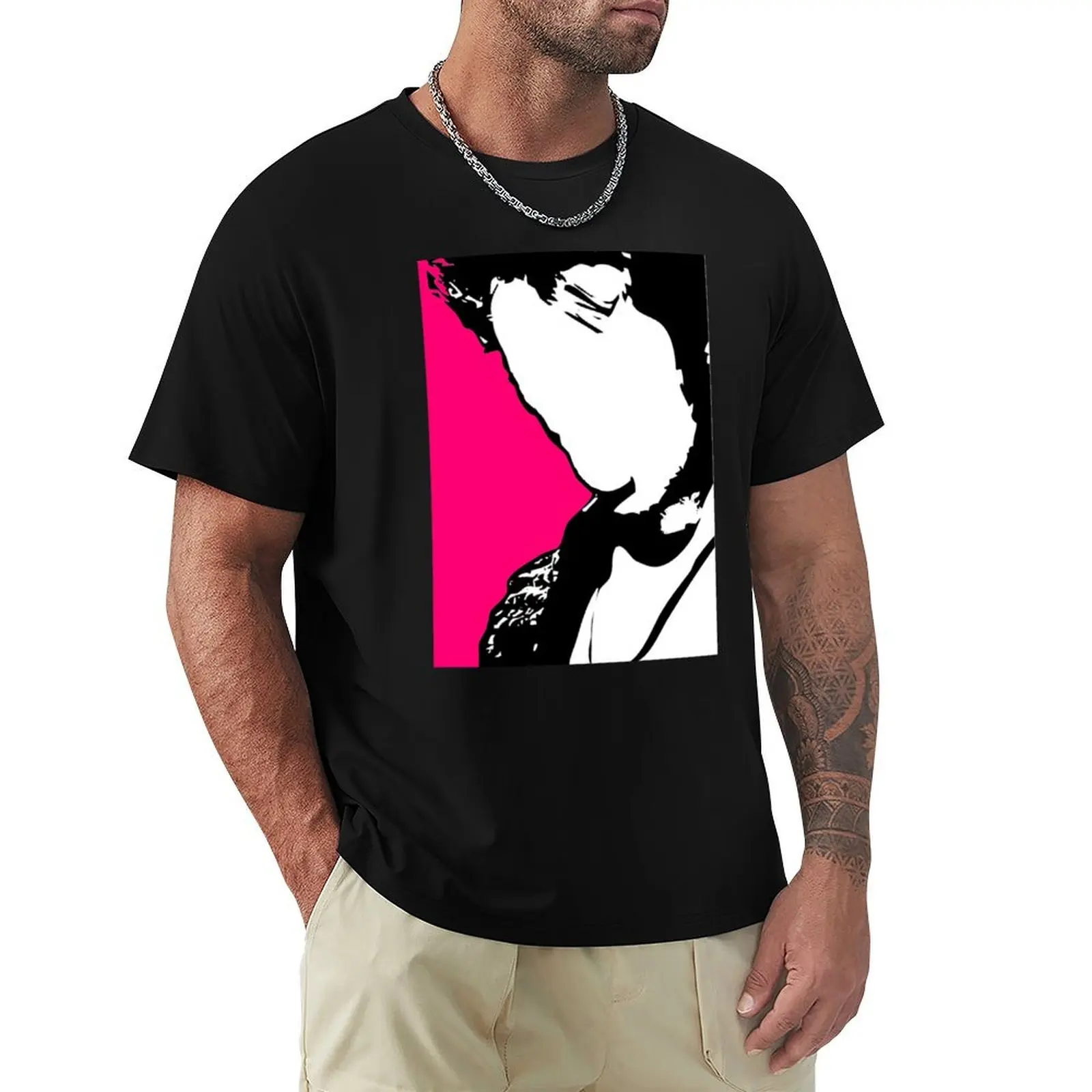 Copy of Jeff Buckley Lover You Should Have Come Over Lyrics Pantone T-Shirt Work Wear Breathable Tee