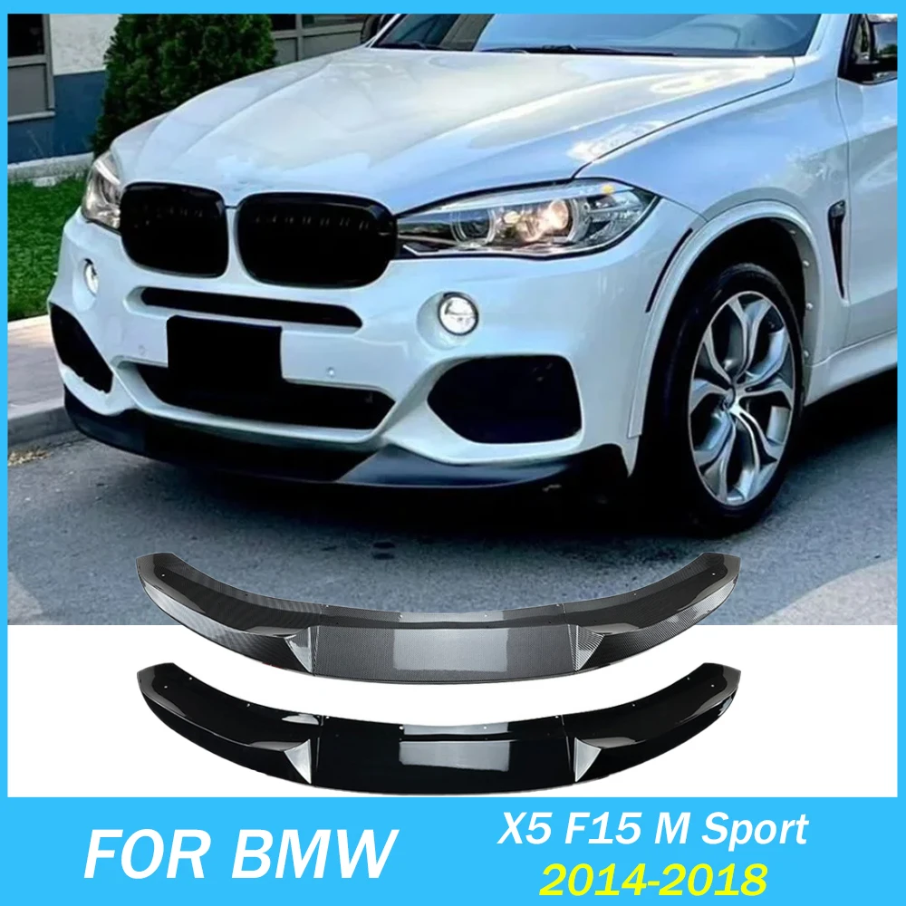 

MP Front Bumper Lip Spoiler Splitter Canards Diffuser Body Kits For BMW X5 F15 M Sport 2014 2015 2016 2017 2018