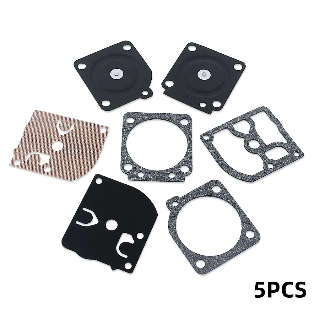 5pcs/lot Carburetor Repair Diaphragm Kit For Zama GND-27 C1Q-W15 C1Q-W8 C1Q-W2A C1Q-M39 C1Q-M26 C1Q-M25 Carb