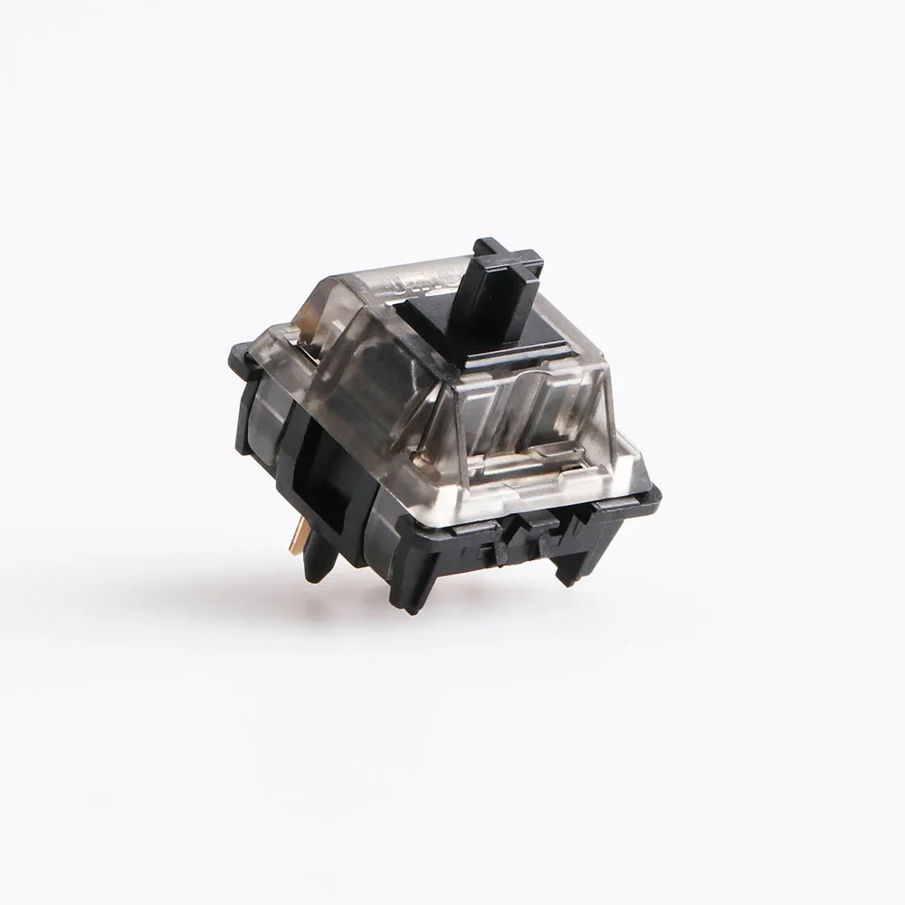 

Ultimate Black Linear Switch clear Top MX switches for mechanical keyboards 58.5g 63.5g bottom-out 5pin