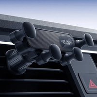 Mini Universal Gravity Car Phone Holder Strong Air Vent Mobile Phone Mounts Car for IPhone Samsung Universal Durable Car Bracket