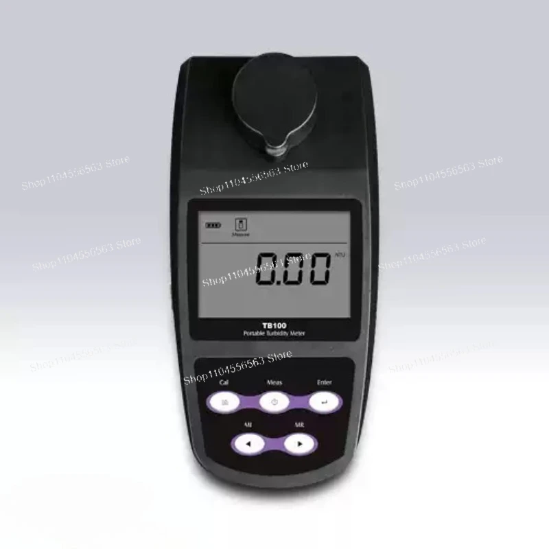 Analisador portátil do verificador do medidor da turbidez do turbidez tb100 com saída usb 4 unidades de turbidez ntu fbu ecc asbc