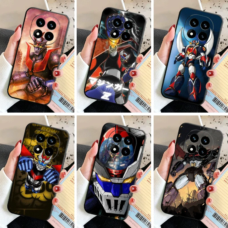 Funda de Silicona Suave para Teléfono Xiaomi Redmi Note 15 14 13 12 M-Mazinger Z Anime Shell 11 Pro Plus 12S 11S 10S 10 11T 5G