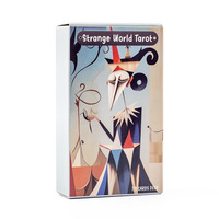 Hot Sales Strange World Tarot 78 Cards Deck Fate Divination Tarot Cards Fortune Telling Card Games Party Board Game 10.4*6 CM