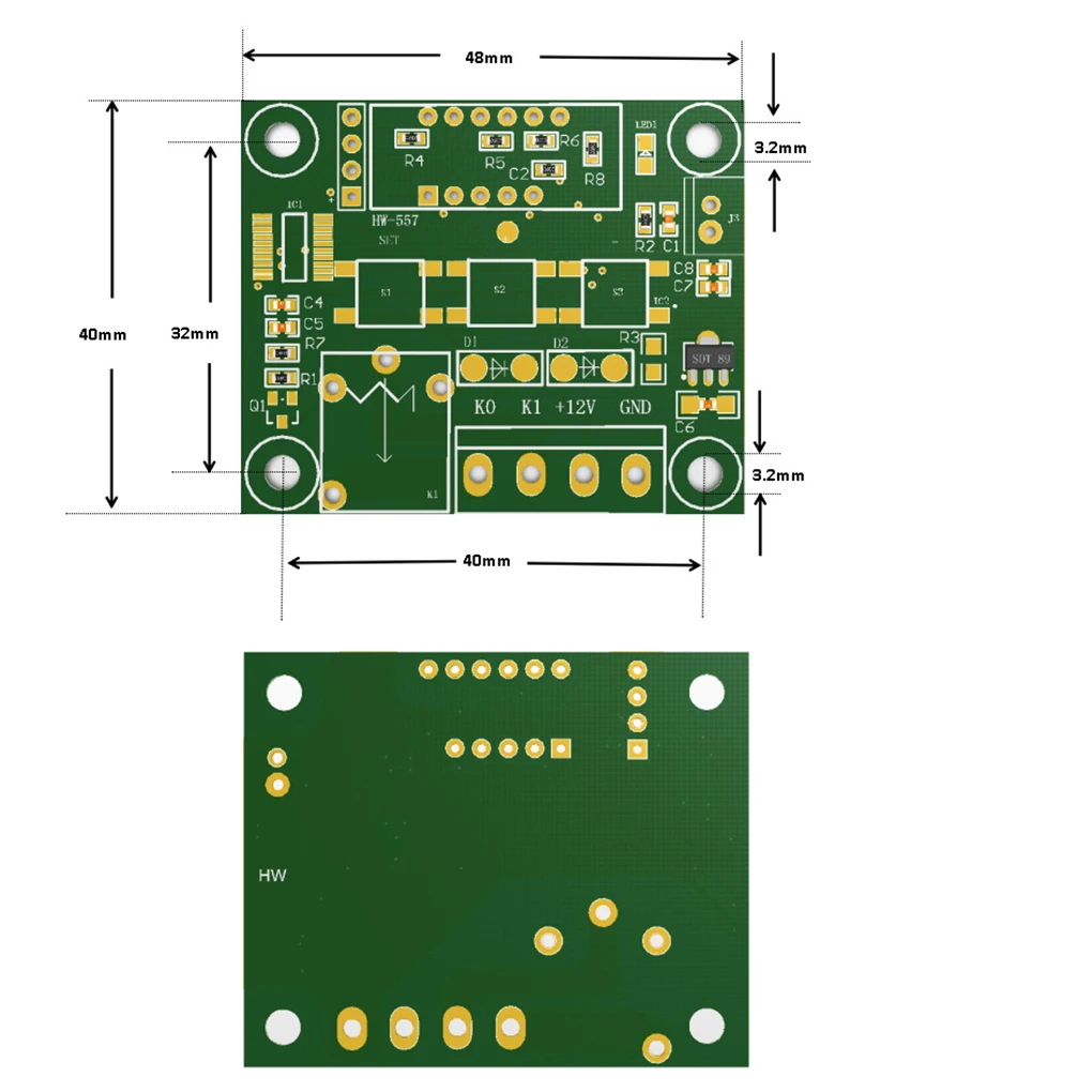 W1209 DC 12V Digital Temperature Controller Heat Cool Temp Thermostat Temperature Control Switch Thermometer Thermo Red Light