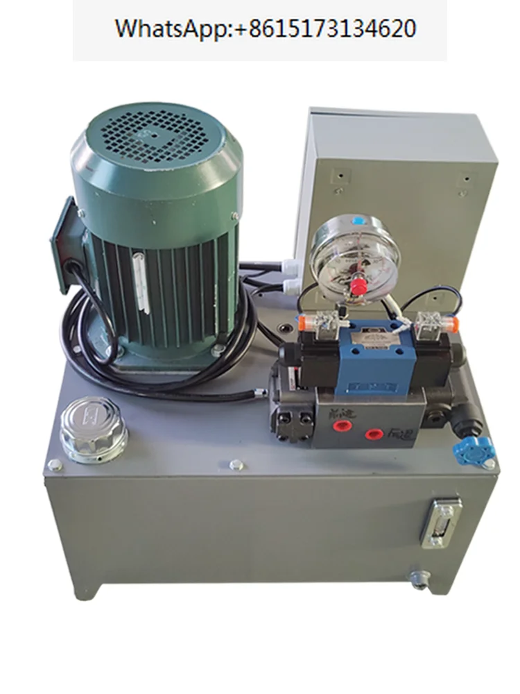 Station hydraulique à filtre-presse, pompe à piston, refroidissement de l'air, dissipation thermique, 1,2 KW, 31,5 MPA