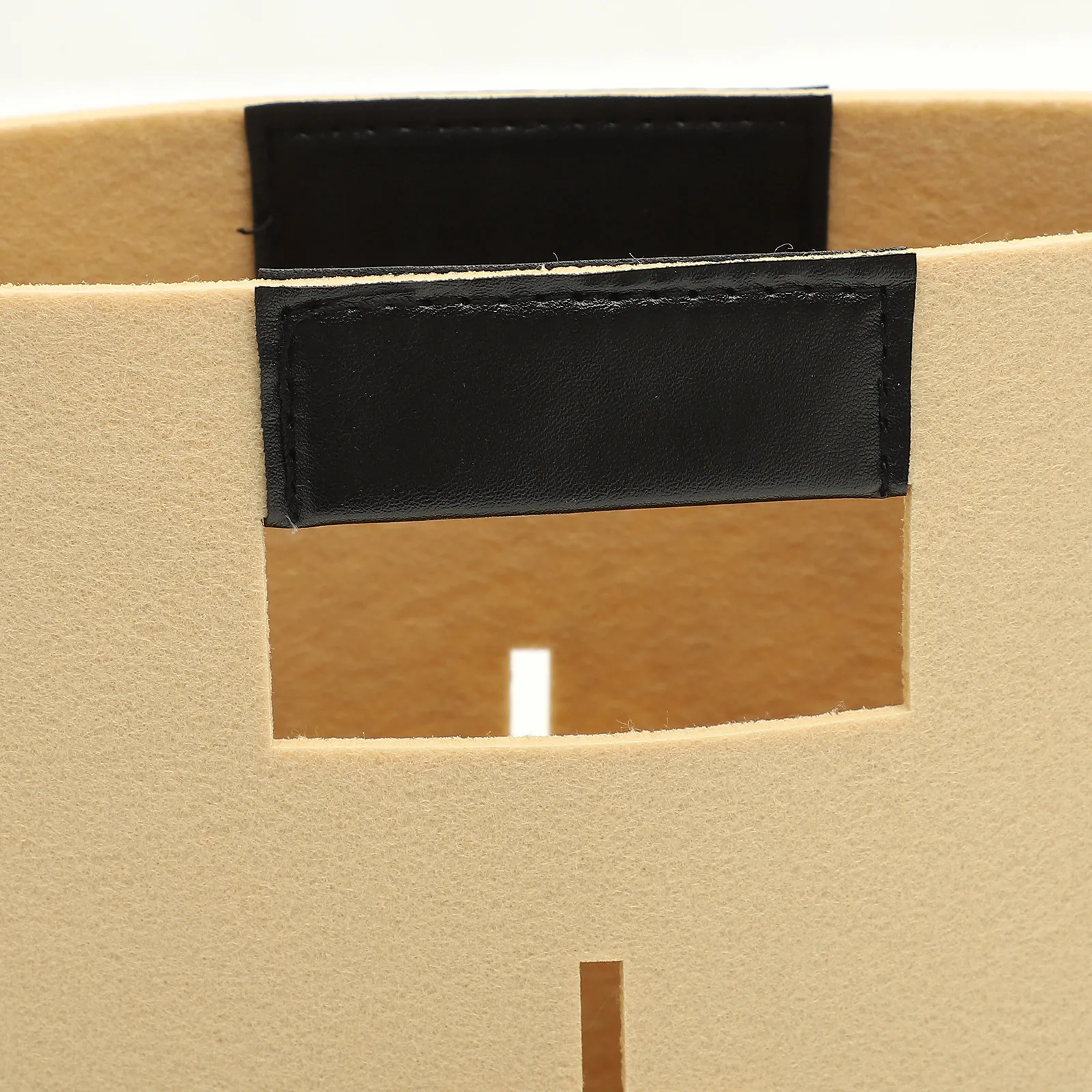 1Pcs Bible Carrying Case Large Capacity Cross Design Felt Tote for Church School Shopping Study Christian Gift