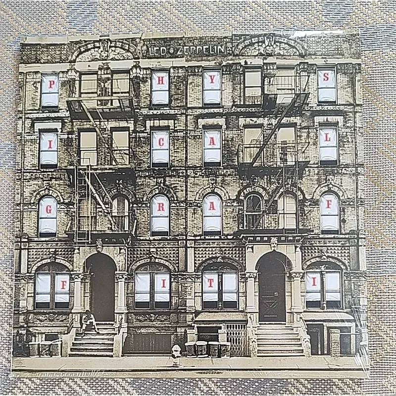 Set de 3 Discos de Vinilo del 50 Aniversario de Led Zeppelin Physical Graffiti