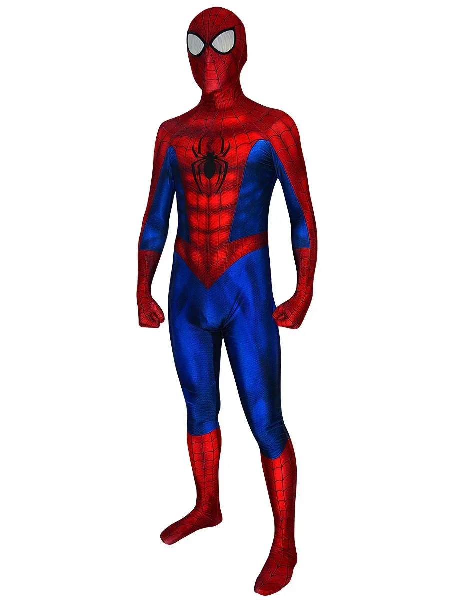 

Ultimate Spiderman Costume 3D Printed Spandex Bodysuit Halloween Costume Cosplay Spiderman Outfits Superhero Zentai Suit Adult