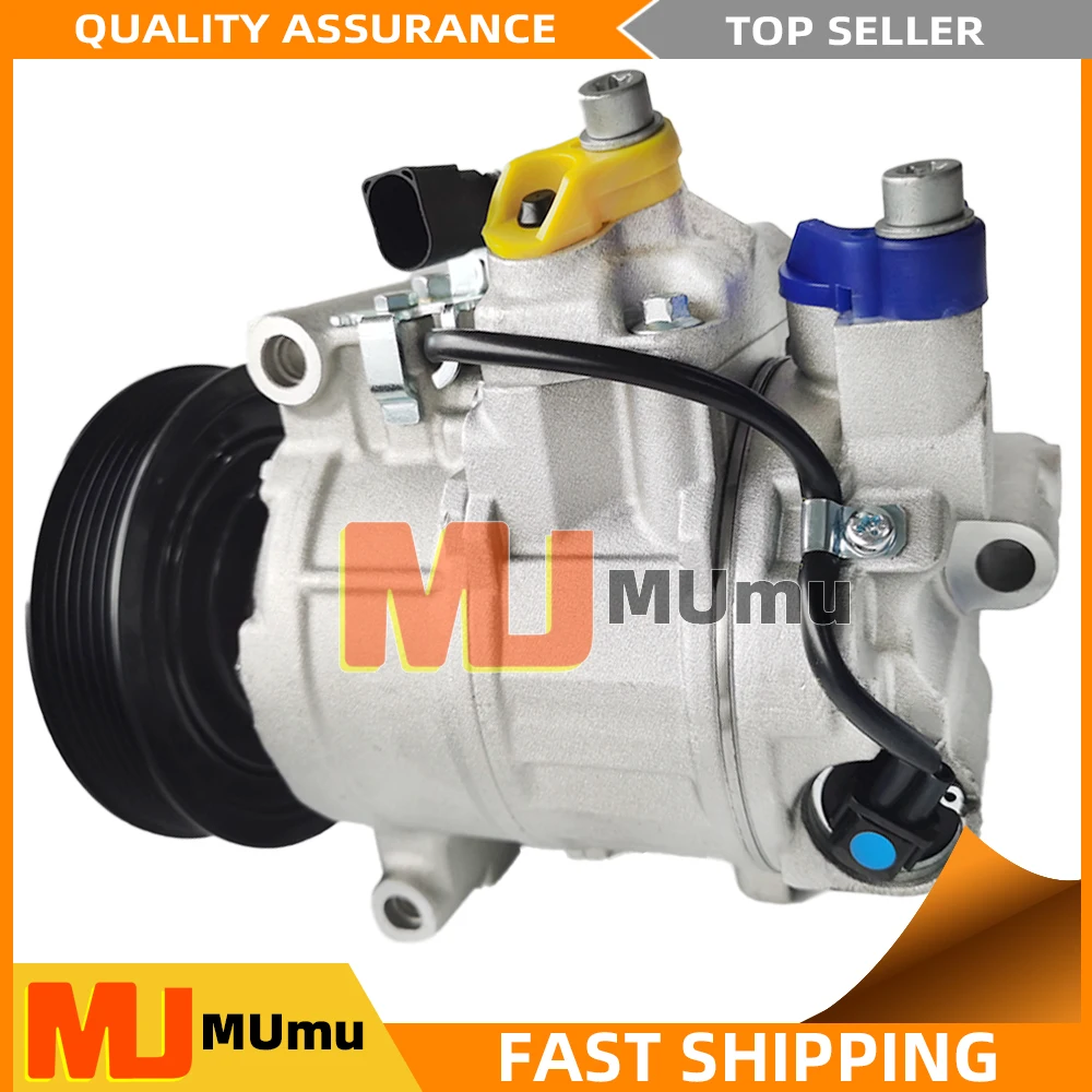 6seu14c AC Air Conditioning Compressor For Audi A6 C6 A7 Q5 S4 S5 8K0260805D 8K0260805G 4F0260805AB