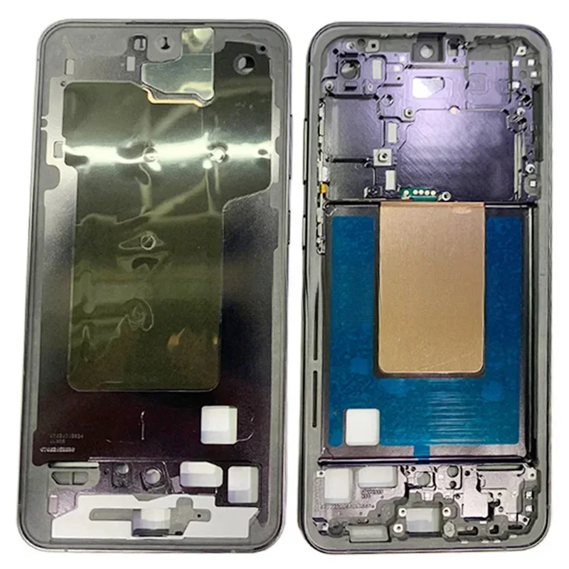 Middle Frame Center Chassis Cover Housing For Samsung S24 FE S721 Phone Metal LCD Frame Repair Parts
