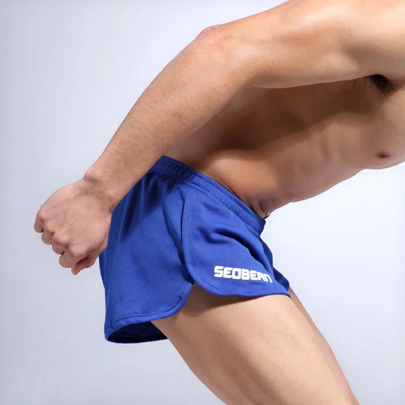 Seobean Sport Running Training Sprint Shorts