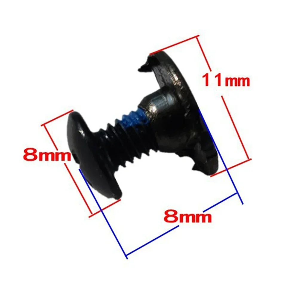 10 paia di scarpe da skate viti per pattini a rotelle in linea sostituzione riparazione viti di montaggio dado bullone parte raccordi per viti per pattini